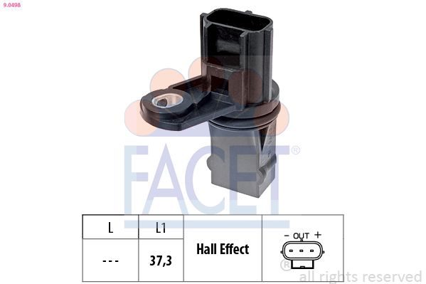 Датчик положення розподільного вала FACET 90498 - zapix