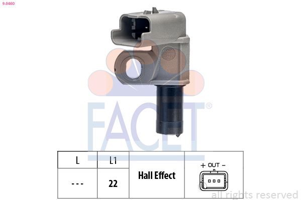 Датчик положення розподільного вала FACET 90460 - zapix