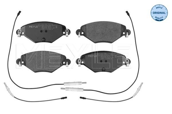 Гальмівні колодки дискові MEYLE 0252327717W - zapix