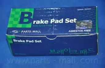 Гальмівні колодки дискові PARTS-MALL PKA002 - zapix
