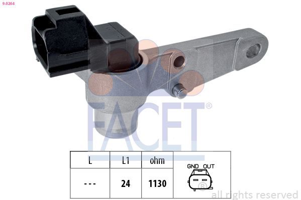Датчик положення розподільного вала FACET 90264 - zapix