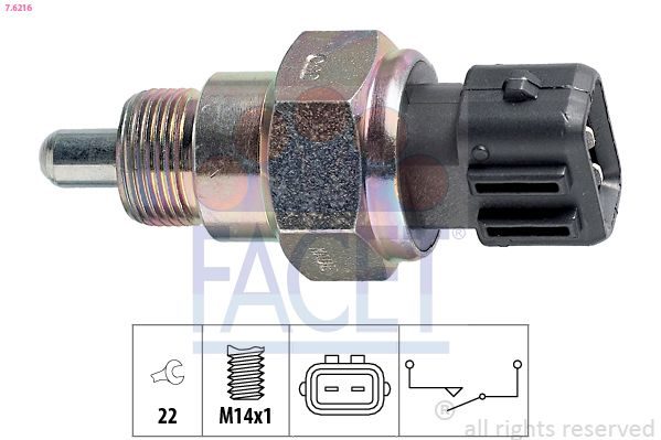 Датчик заднього ходу FACET 76216 - zapix
