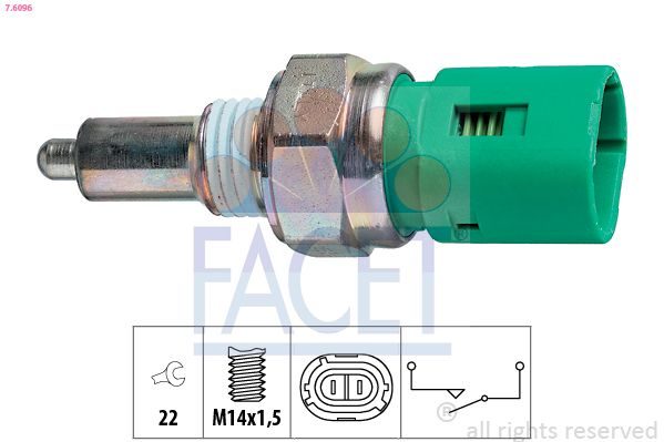 Датчик заднього ходу FACET 76096 - zapix