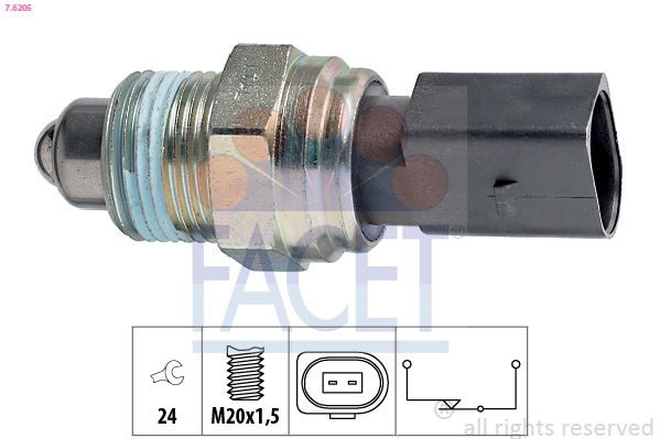 Датчик заднього ходу FACET 76205 - zapix