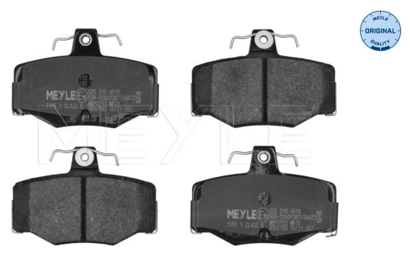 Гальмівні колодки дискові MEYLE 0252154515 - zapix