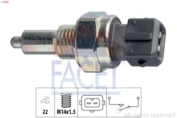 Датчик заднього ходу FACET 76099 - zapix