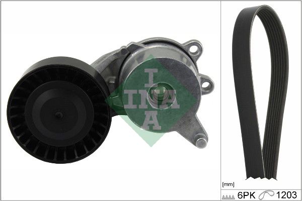 Комплект поліклинових ременів SCHAEFFLER INA 529026210 - zapix