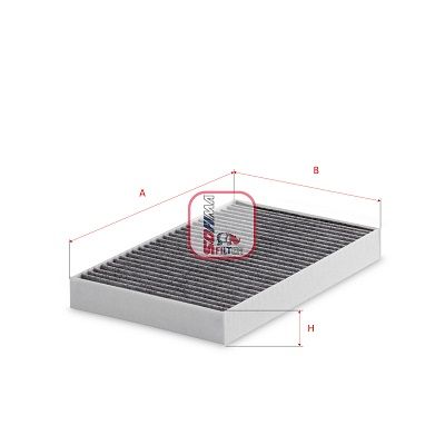 Фільтр салону SOFIMA S4481CA - zapix