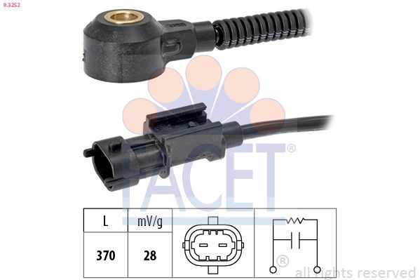 Датчик детонації FACET 93252 - zapix