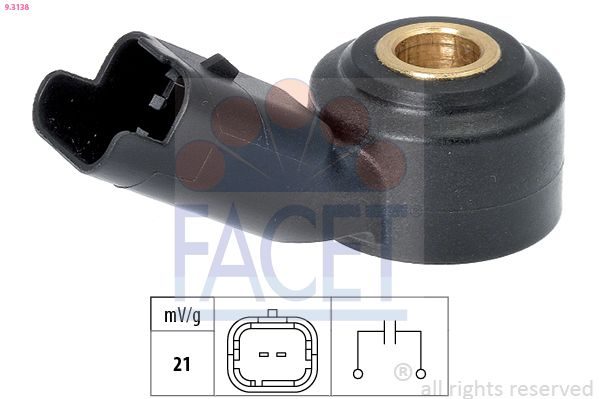 Датчик детонації FACET 93138 - zapix