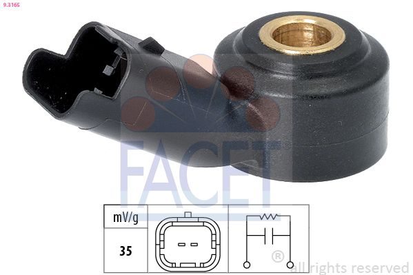Датчик детонації FACET 93165 - zapix