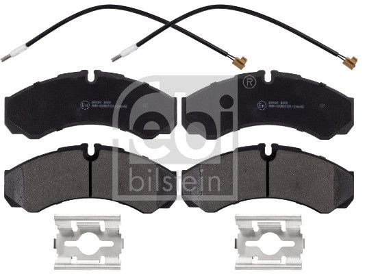 Гальмівні колодки дискові FEBI BILSTEIN 116255 - zapix