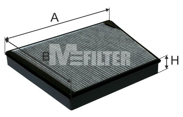 Фільтр салону MFILTER K9027C - zapix