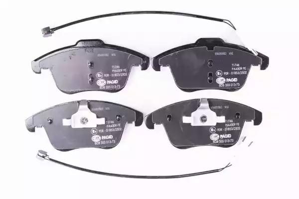 Гальмівні колодки дискові HELLA PAGID 8DB355013731 - zapix