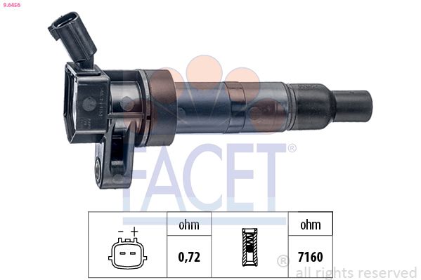 Котушка запалювання FACET 96456 - zapix