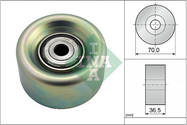 Обвідний ролик ременя приводного SCHAEFFLER INA 532078010 - zapix