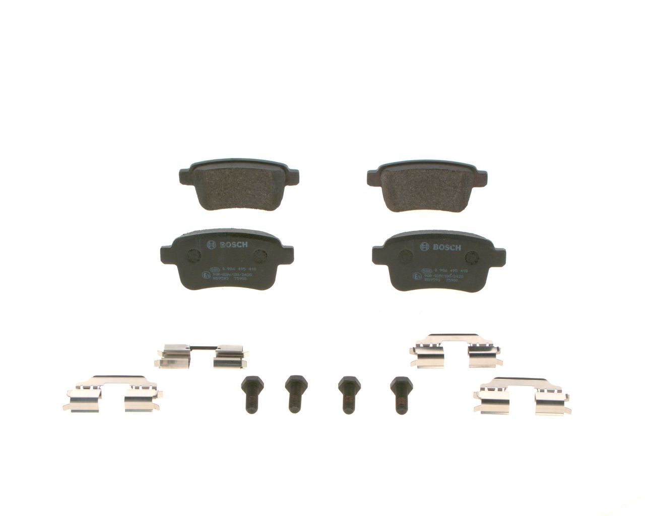 Гальмівні колодки дискові BOSCH 0986495418 - zapix