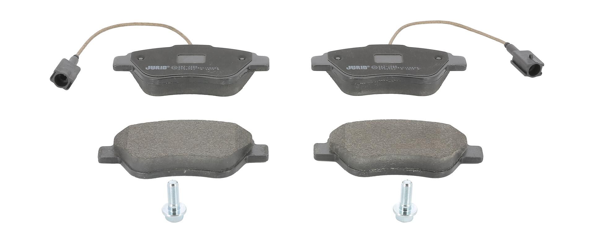 Гальмівні колодки дискові JURID 573074J - zapix