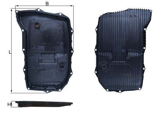 Оливний піддон АКПП MAHLE HX255 - zapix