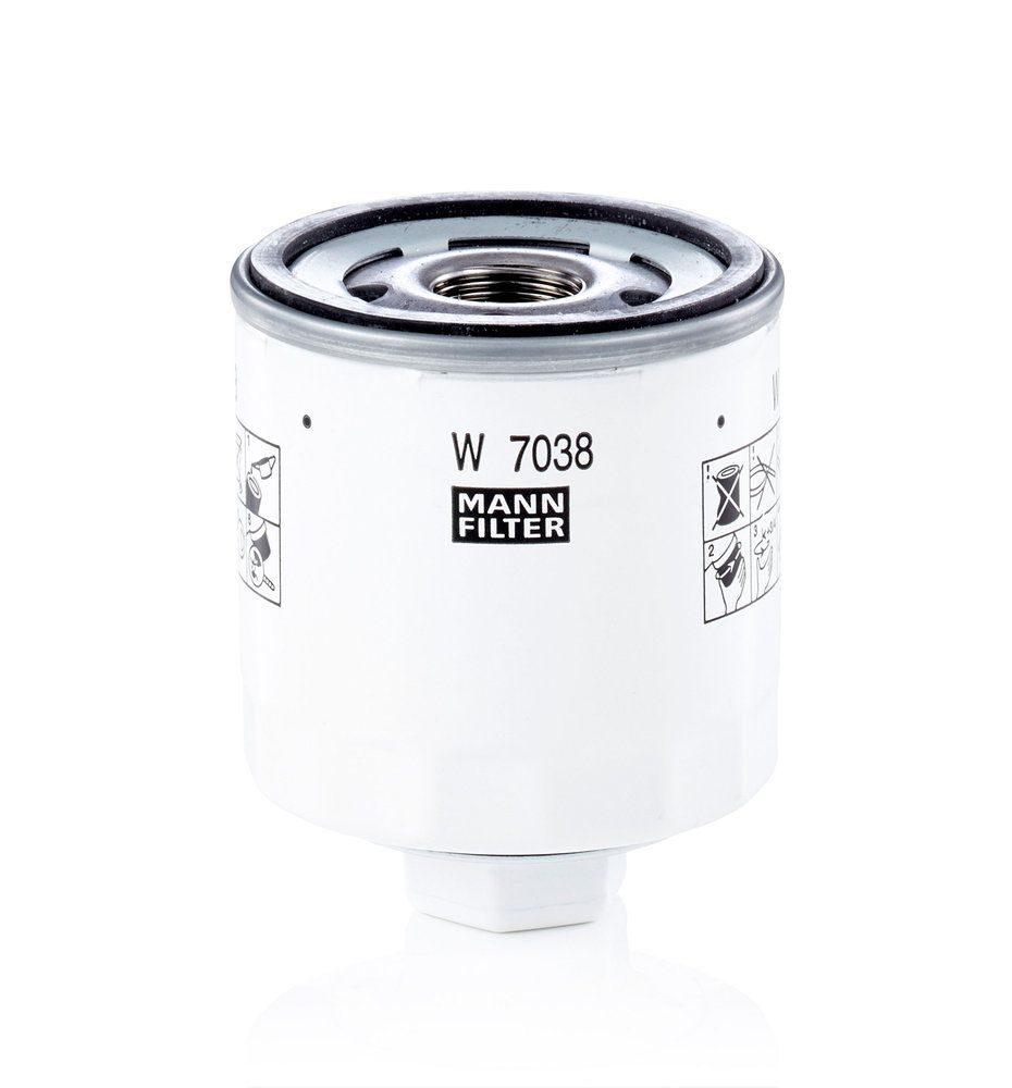 Оливний фільтр MANN-FILTER W7038 - zapix