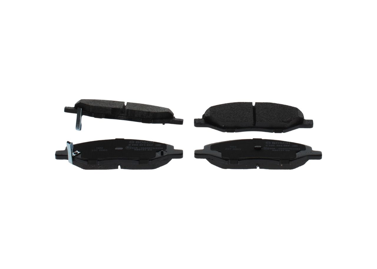 Гальмівні колодки дискові BOSCH 0986494867 - zapix