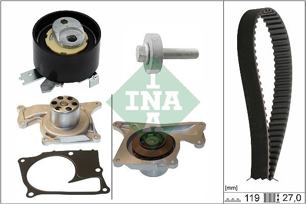 Комплект ременя ГРМ SCHAEFFLER INA 530084330 - zapix