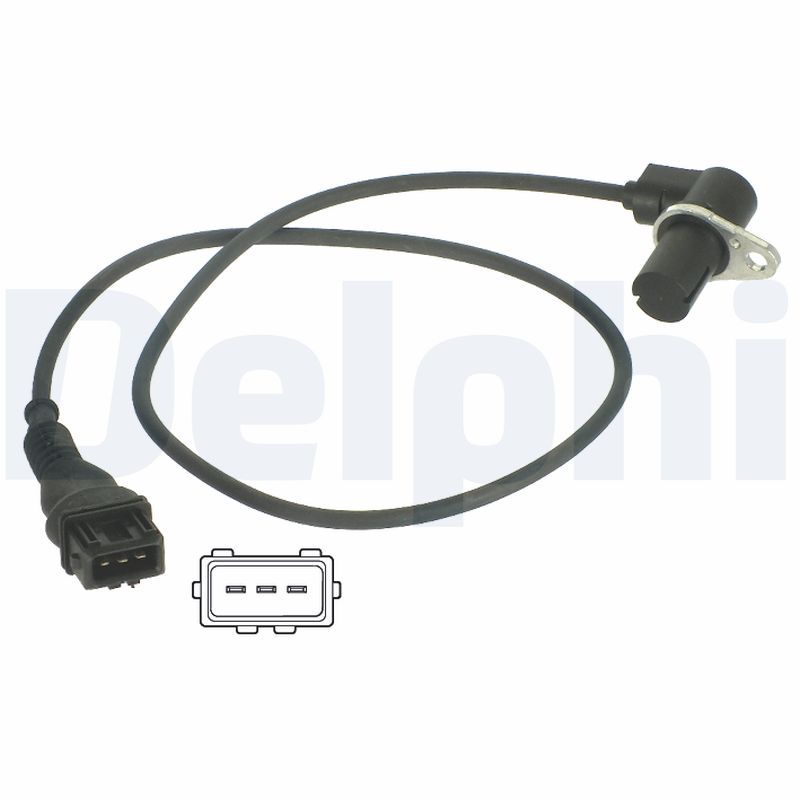 Датчик положення колінчастого валу DELPHI SS10893 - zapix