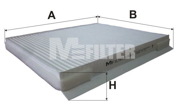Фільтр салону MFILTER K9064 - zapix