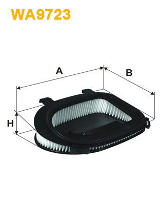 Повітряний фільтр WIX FILTERS WA9723 - zapix