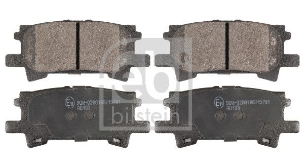 Гальмівні колодки дискові FEBI BILSTEIN 116334 - zapix