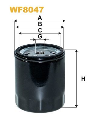Паливний фільтр WIX FILTERS WF8047