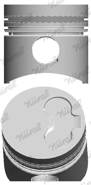 Поршень NÜRAL 8710980710 - zapix