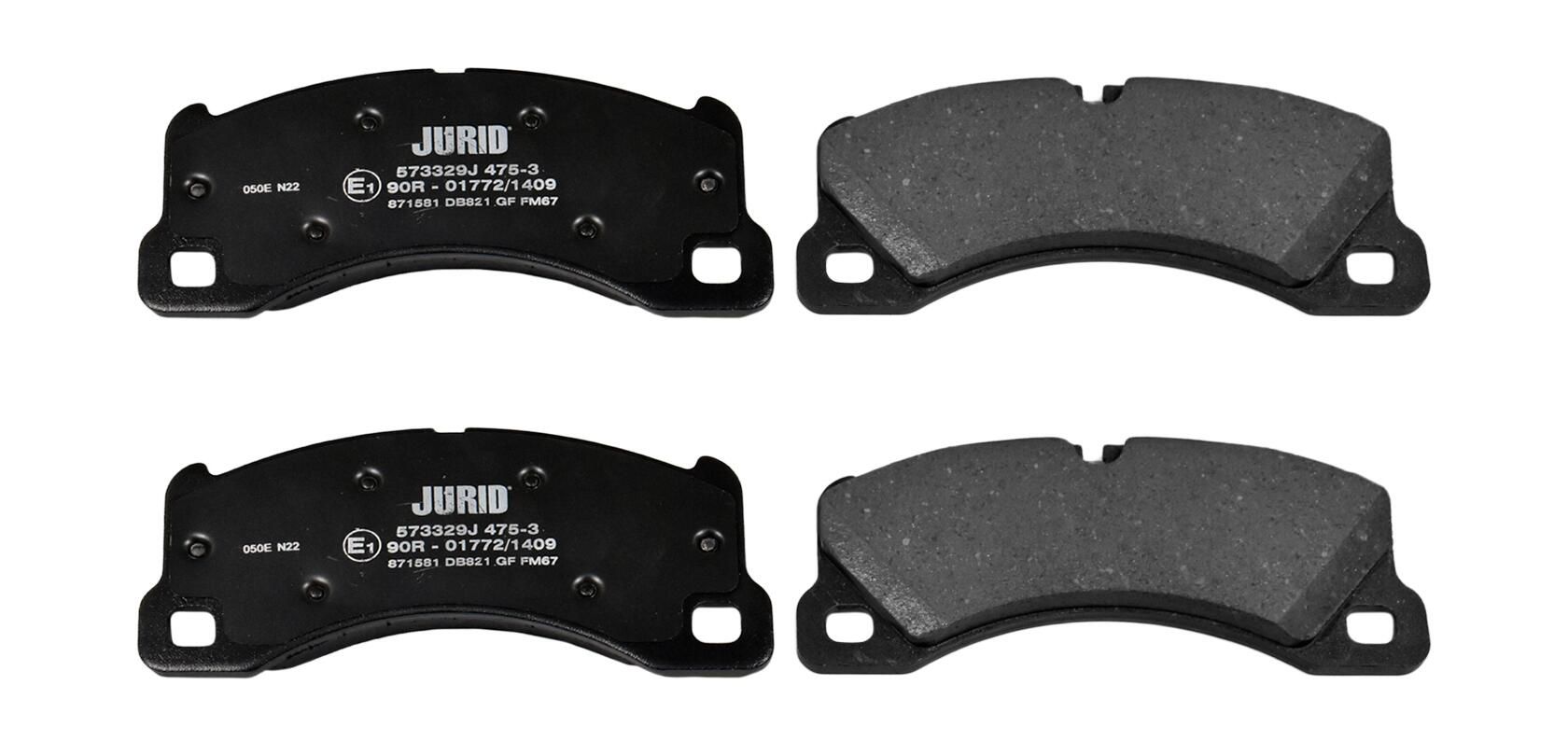 Гальмівні колодки дискові JURID 573329J - zapix
