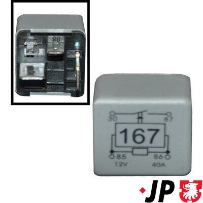 Реле паливного насоса JP GROUP 1199206900 - zapix