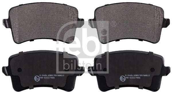 Гальмівні колодки дискові FEBI BILSTEIN 16755 - zapix