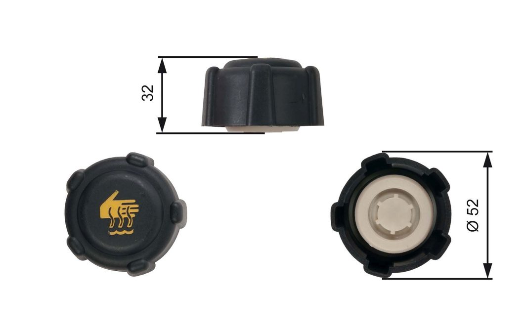 Кришка розширювального бачка GATES RC223 - zapix