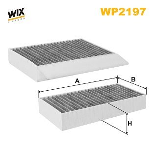 Фільтр салону WIX FILTERS WP2197