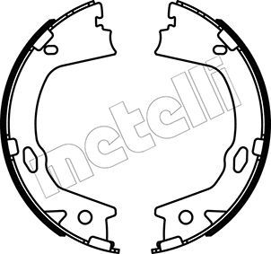 Гальмівні колодки ручника (барабанні) METELLI 530499 - zapix