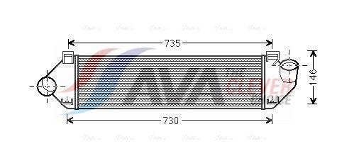 Інтеркулер AVA QUALITY COOLING FDA4438 - zapix
