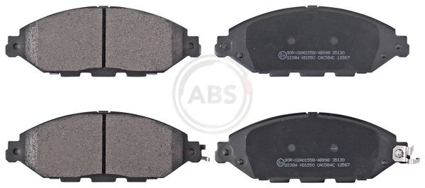 Гальмівні колодки дискові A.B.S. 35130 - zapix