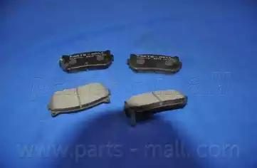 Гальмівні колодки дискові PARTS-MALL PKB008 - zapix