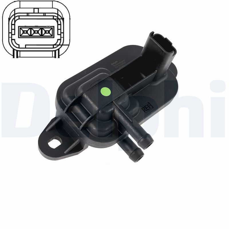 Датчик тиску відпрацьованих газів DELPHI DPS0002512B1 - zapix