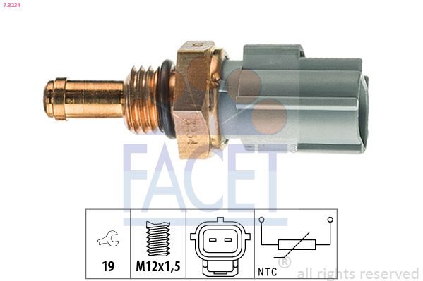 Датчик температури моторної оливи FACET 73234 - zapix