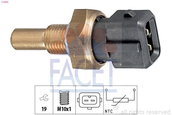 Датчик температури моторної оливи FACET 73255 - zapix