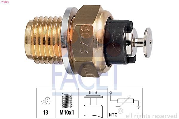 Датчик температури моторної оливи FACET 73073 - zapix