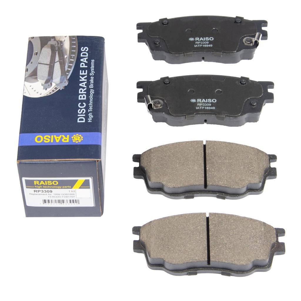 Гальмівні колодки дискові RAISO RP3309 - zapix