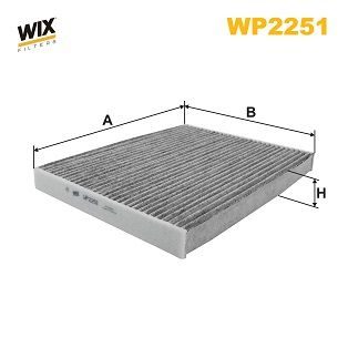 Фільтр салону WIX FILTERS WP2251 - zapix