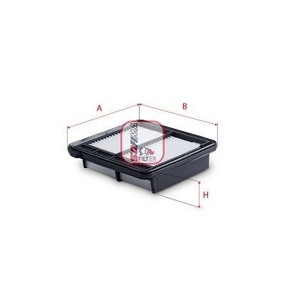 Повітряний фільтр SOFIMA S3D93A - zapix