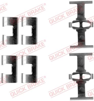 Приладдя / деталі гальмівних колодок QUICK BRAKE 1091203 - zapix